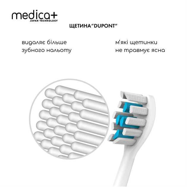 Набір ультразвукових зубних щіток Medica+ PROBRUSH 9.0 black + white - Фото 7 Набір ультразвукових зубних щіток Medica+ PROBRUSH 9.0 black + white - зображення 7