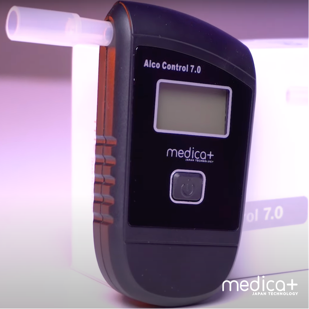 Алкотестер Medica+ Alco control 7.0 + Комплект мундштуков для алкотестеров Medica+ (40шт.) - изображение 8