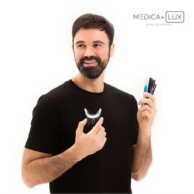 Відбілювальна капа для зубів Medica+ WhitePearl 10X Black - зображення 11