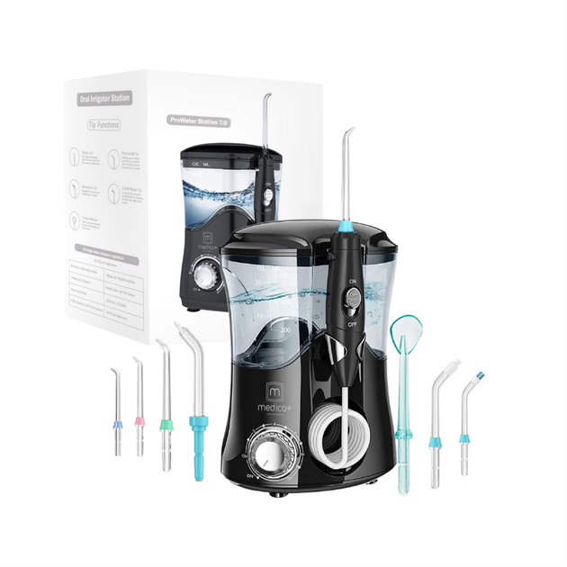 Стационарный ирригатор Medica+ PROWATER STANTION 7.0 BL (черный), 1шт - изображение 3