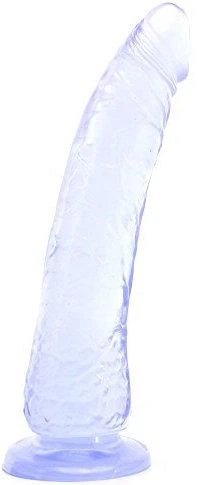 Фаллоимитатор заостренный кристалл Pipedream Basix Rubber Works Slim 7 (08544000000000000) - изображение 8