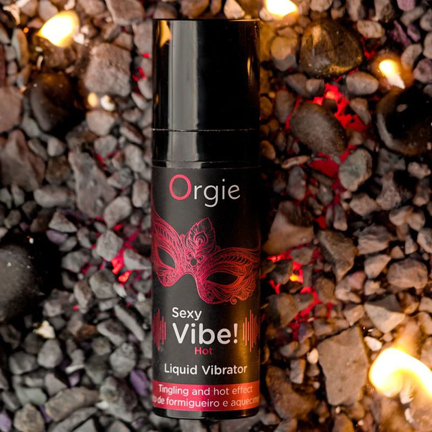 Рідкий вібратор Orgie Liquid Vibrator Hot, зігріваючий ефект 15 мл (21612 трлн) - зображення 2