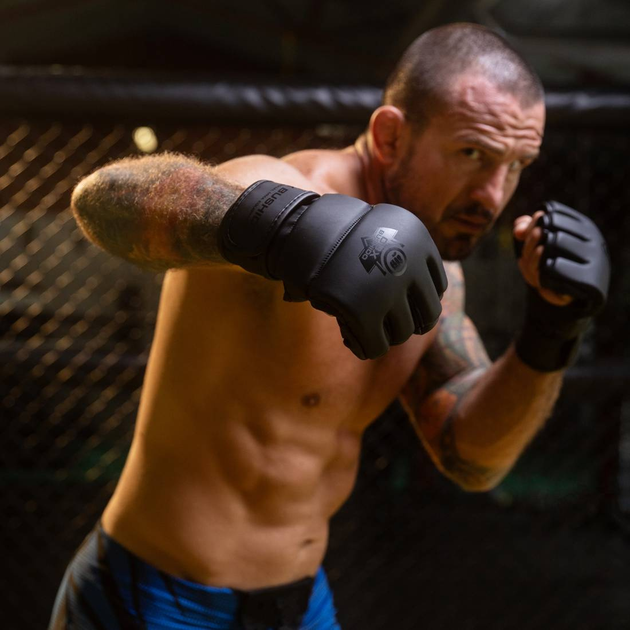 Rękawice MMA Bushido E1v3 rozmiar L Black (5904639191526) - obraz 16