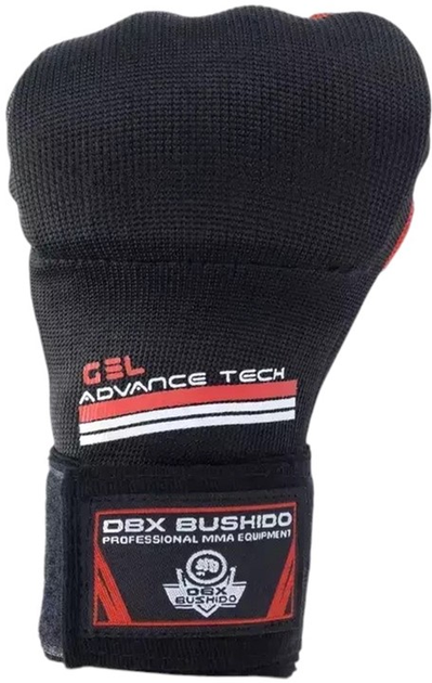 Бинти-рукавиці Bushido ARK-100017A S/M Black/Red (5902539011128) - зображення 9