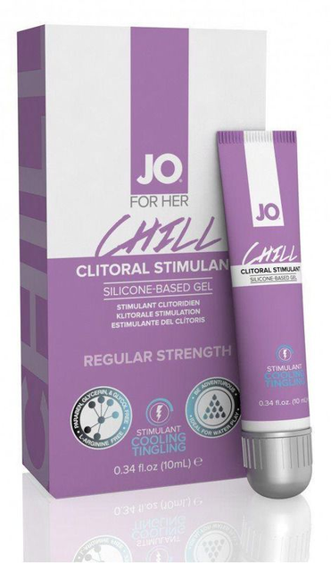 Стимулирующий гель для клитора System JO for Her CHILL Clitoral Stimulant, 10 мл (14442000000000000) - изображение 1