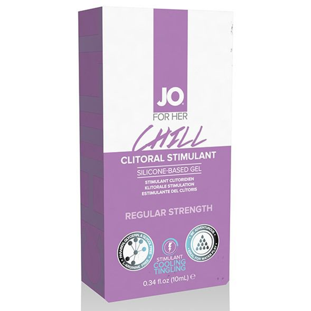 Стимулирующий гель для клитора System JO for Her CHILL Clitoral Stimulant, 10 мл (14442000000000000) - изображение 2