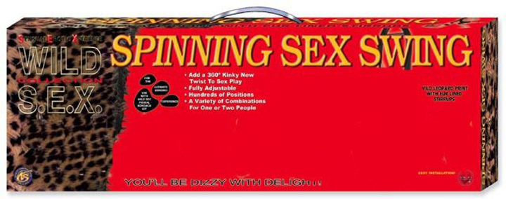 Любовні гойдалки Spinning sex swing (Topco) (00771000000000000) - зображення 8