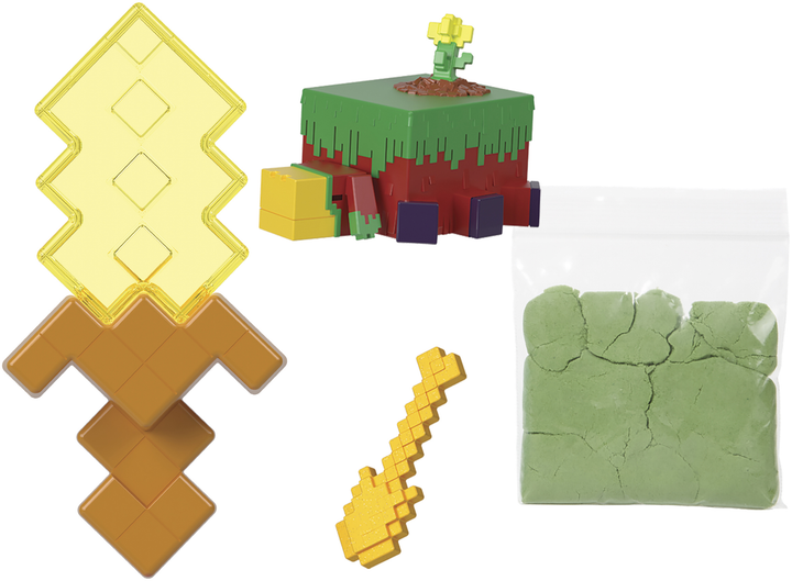 Zestaw do zabawy Mattel Minecraft Mini Mode Mining Figure HTL01 (194735192915) - obraz 8