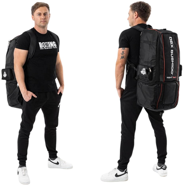 Сумка тренувальна 3 в 1 Bushido Premium DBX-SB-21 (5902539019339) - зображення 15