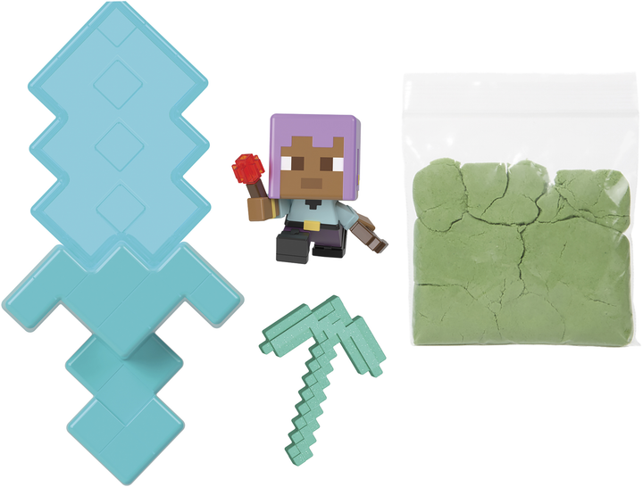 Zestaw do zabawy Mattel Minecraft Mini Mode Mining Figure HTL00 (194735192939) - obraz 6