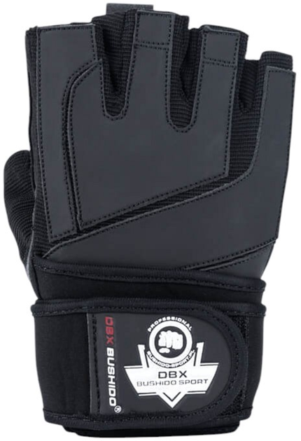 Рукавички для фітнесу Bushido GRIP-X WG-163 S Black (5904639192035) - зображення 3