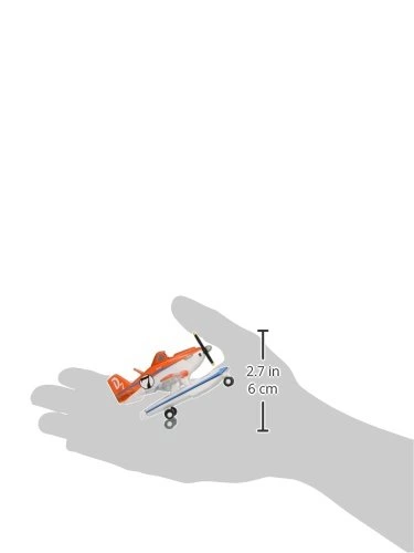 Машинка Disney Самолет Planes Racing Dusty with Pontoons Diecast