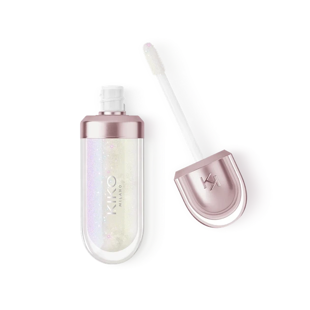 Олійка для губ 3D Hydra Lip Oil, 01 Milky Way - Фото 4 Олійка для губ 3D Hydra Lip Oil, 01 Milky Way - изображение 4