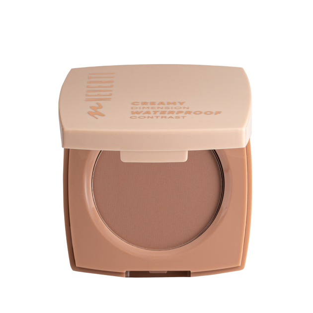 Контуринг для лица кремовый Neverti Creamy Dimension Waterproof Contrast Contour (NP204), 002 Cool Bronze Холодный бронзовый - изображение 3