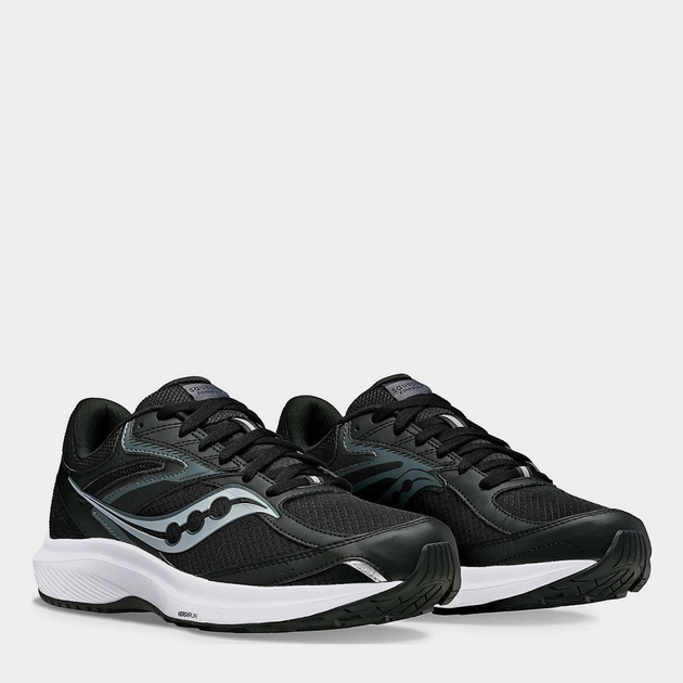 Мужские кроссовки для бега Saucony Cohesion 17 S20943-100 42 (8.5US) 26.5 см Black/White (195019913707) 