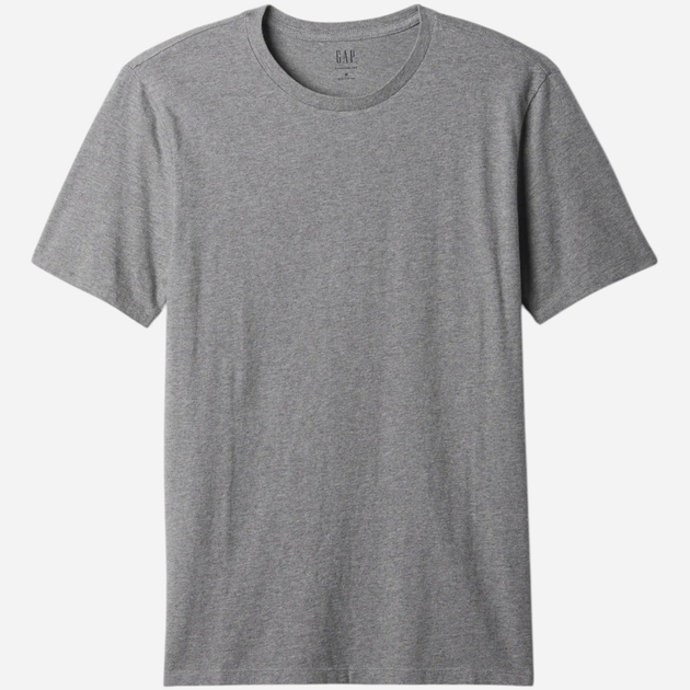 Koszulka męska bawełniana długa Gap 440775-08 XL Szara - obraz 4
