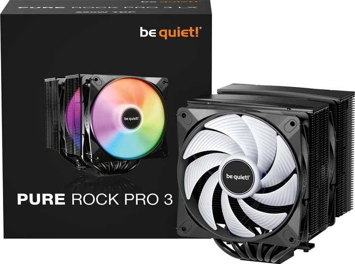 Кулер be quiet! Pure Rock Pro 3 LX Black (BK043) - зображення 5