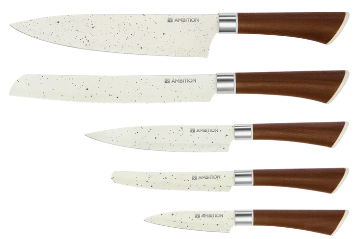Komplet garnków i patelni Ambition Nature z powłoką Pfluon Cookmark 15 elementów (5904134600998) - obraz 10