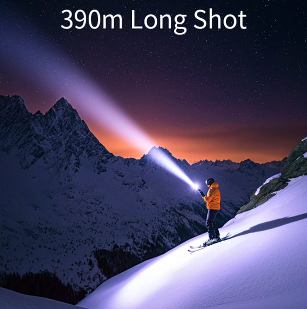 Ліхтар ручний акумуляторний M35 SuperFire 430 Lumen IP44 - зображення 6