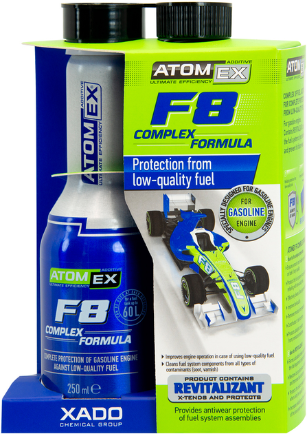 Захист бензинового двигуна Atomex F8 Complex Formula Gasoline 250 мл (XA 40313_10) від Rozetka на платформі USKIDKA Акція на Захист бензинового двигуна Atomex F8 Complex Formula Gasoline 250 мл (XA 40313_10) від Rozetka