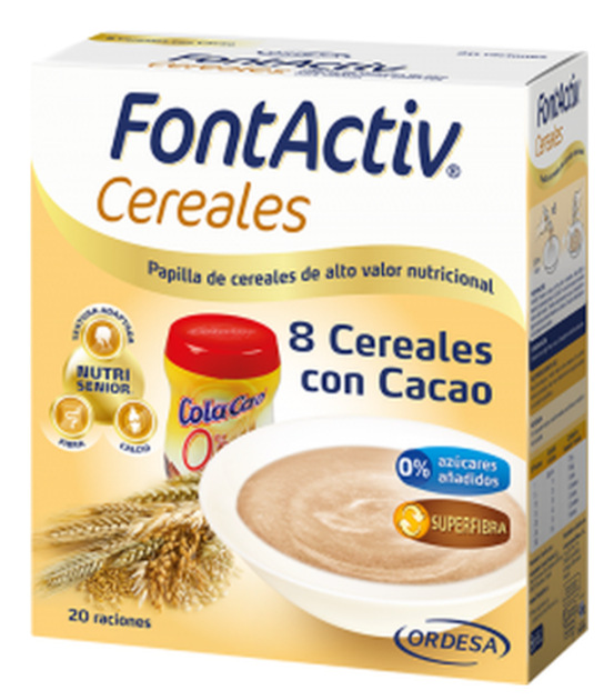 Дитяча рисова каша Ordesa Fontactiv Cereal Rice Cream 600 г (8426594056131) - зображення 1