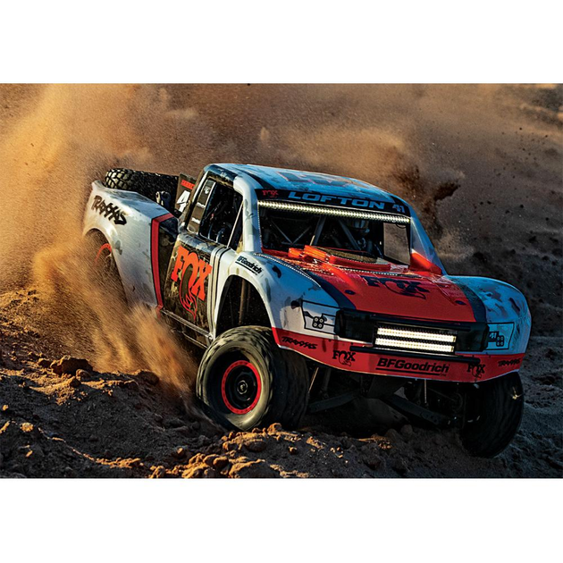 Машинка на радіокеруванні Traxxas Unlimited Desert Racer UDR 6S RTR 4WD Race Truck LED Lights (Fox 85086-4) - зображення 3