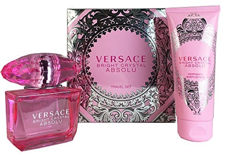 Zestaw damski Versace Bright Crystal Absolu Woda perfumowana 90 ml + Balsam do ciała 100 ml (8011003821594) - obraz 1