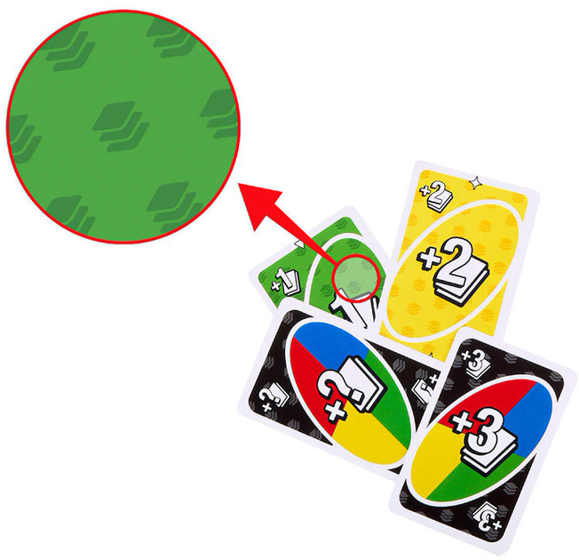 Гра Mattel Uno Stack Pack Спеціальні карти JCV58 (194735276820) - зображення 3