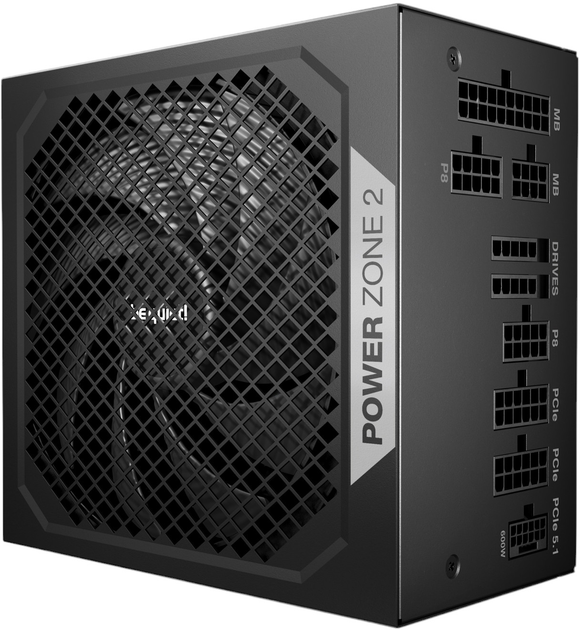 Zasilacz be quiet! POWER ZONE 2 1000W Black (BP008EU) - obraz 1