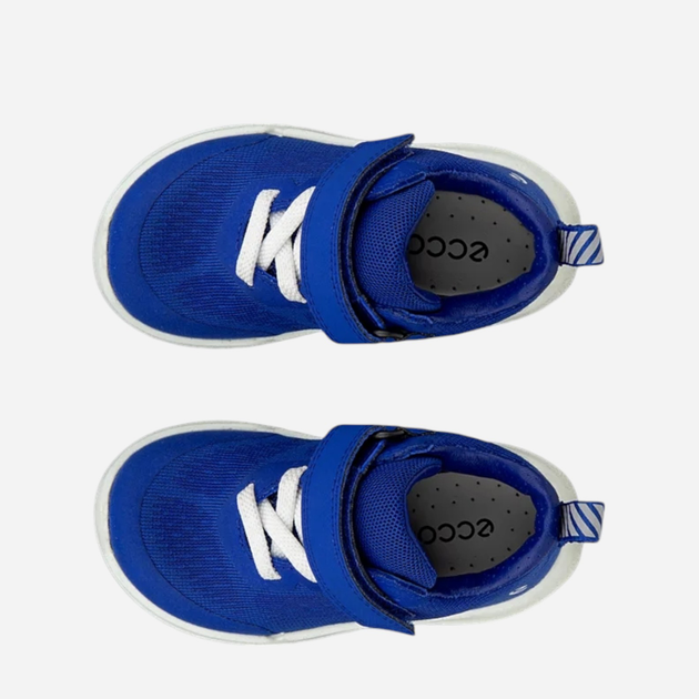 Buty sportowe chłopięce na rzepy Ecco Biom 2.2 Infant Virtual 71076161123 24 Niebieskie (194891844406) - obraz 5