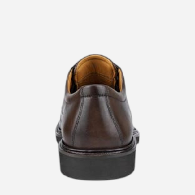 Buty derby męskie skórzane Ecco Metropole London 52560401482 47 Ciemnobrązowe (194891326643) - obraz 7