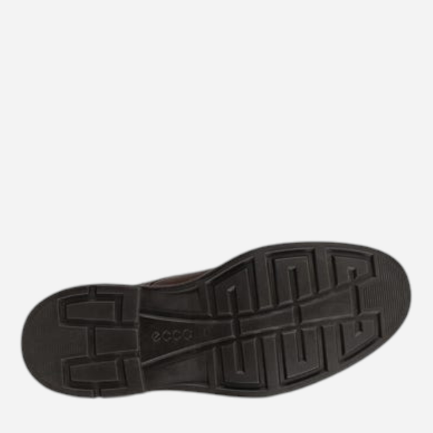 Buty derby męskie skórzane Ecco Metropole London 52560401482 46 Ciemnobrązowe (194891326636) - obraz 9