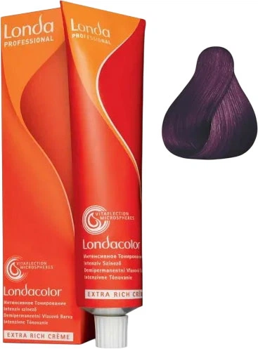 Тонировочная крем-краска Londa Professional Londacolor Demi Permanent 0/68 Фиолетово-синий 60 мл (4064666180953) - изображение 2