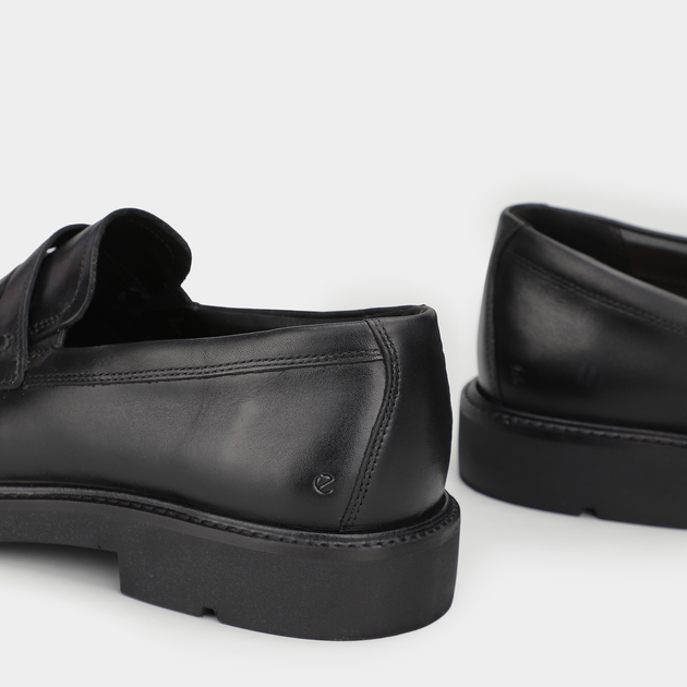 Loafersy męskie skórzane ECCO ecc525654-01001 42 Czarne (194891398978) - obraz 5