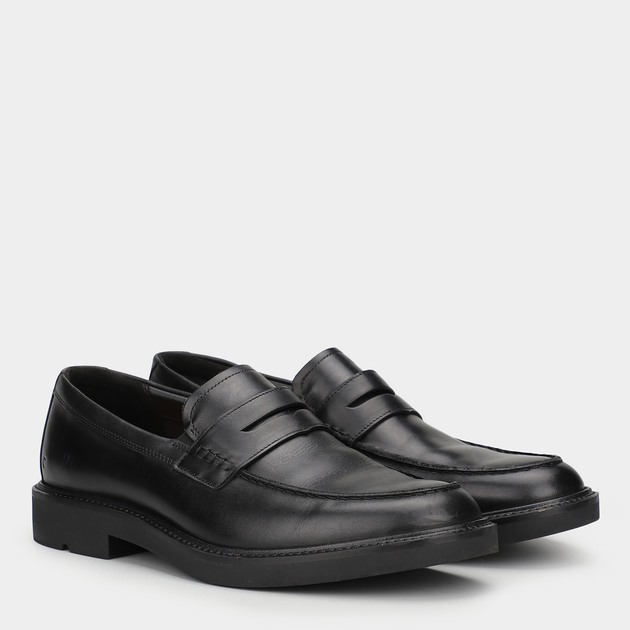 Buty loafersy męskie skórzane Ecco Metropole London 52565401001 46 Czarne (194891399012) - obraz 2