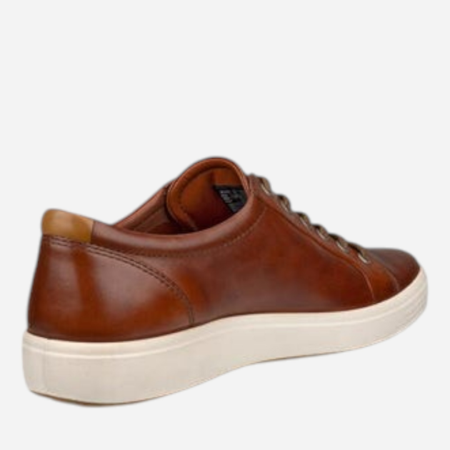 Чоловічі кеди низькі Ecco Soft 7 M 43000401053 47 Коричневі (194891586580) - зображення 4