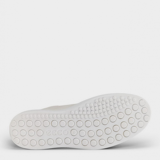 Sneakersy męskie skórzane do kostki Ecco Soft 60 M 58240401007 47 Białe (194891256100) - obraz 4
