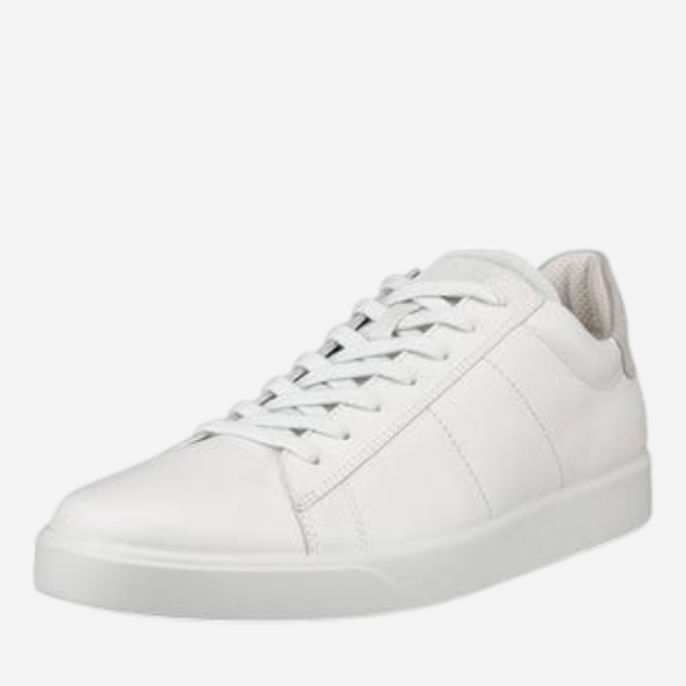 Sneakersy męskie skórzane ECCO Street Lite 52130458336 45 Białe (194890644113) - obraz 3