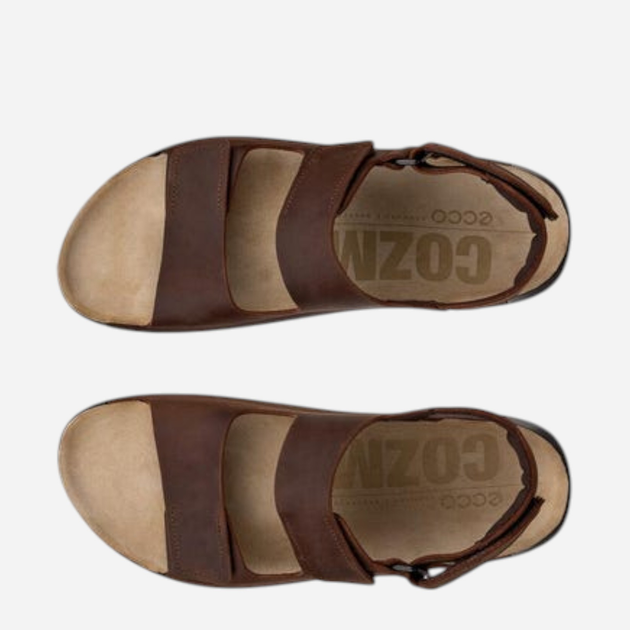 Sandały męskie skórzane Ecco Cozmo M 50094402667 45 Brązowe (194891127226) - obraz 5
