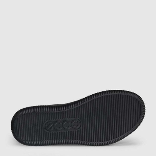 Sneakersy męskie skórzane do kostki Ecco Soft Zero M 53776401001 42 Czarne (194891610759) - obraz 4