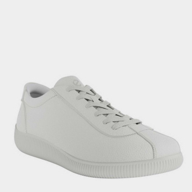 Tenisówki męskie Ecco Soft Zero M 53776401007 47 Białe (194891610629) - obraz 2