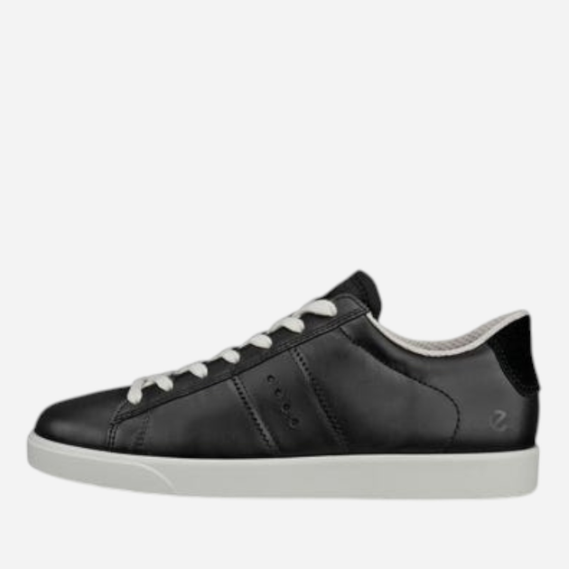 Sneakersy damskie skórzane do kostki Ecco Street Lite W 21280351052 36 Czarne (194890632066) - obraz 3