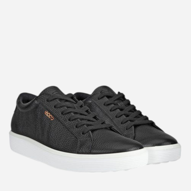 Sneakersy damskie skórzane ECCO Soft 60 W 219203-01001 37 Czarne (194891254588) - obraz 2