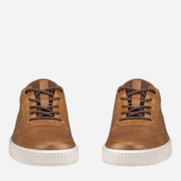 Sneakersy męskie skórzane do kostki Ecco Byway 50167402034 44 Brązowe (194891880633) - obraz 4
