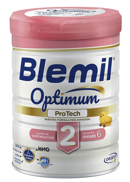 Молоко модифіковане для дітей Ordesa Blemil Plus 2 Optimum Protech 800 г (8426594106881) - зображення 1