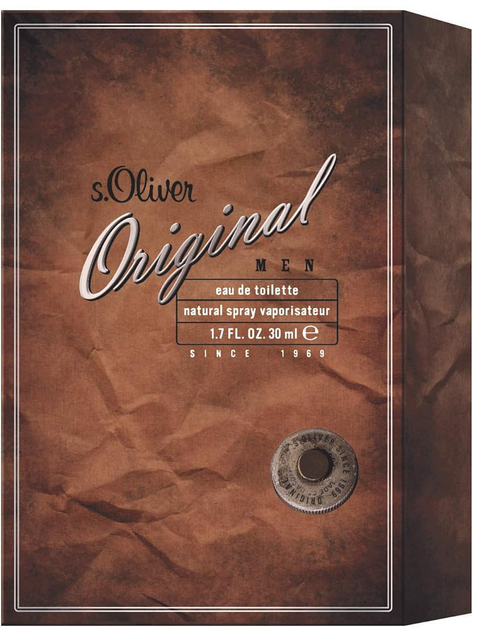 Woda toaletowa męska S.Oliver Original 30 ml (4011700818006) - obraz 3