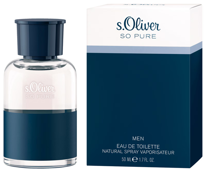 Woda toaletowa męska S.Oliver So Pure 50 ml (4011700885015) - obraz 2