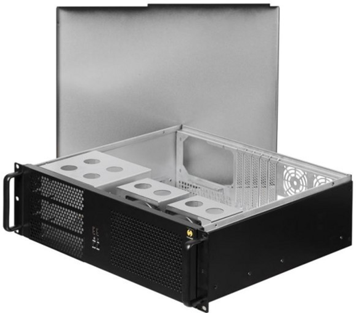 Szafka serwerowa Netrack 19'' 3U 482x390 Black (5908268779117) - obraz 3