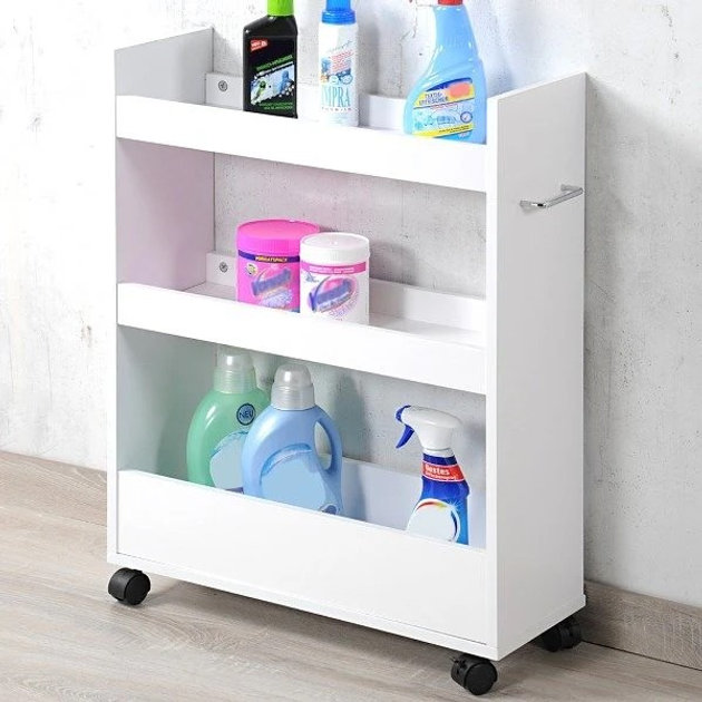 Стелаж кухонний Kesper 79 x 22 x 60 см Білий (4000270248528) - зображення 8