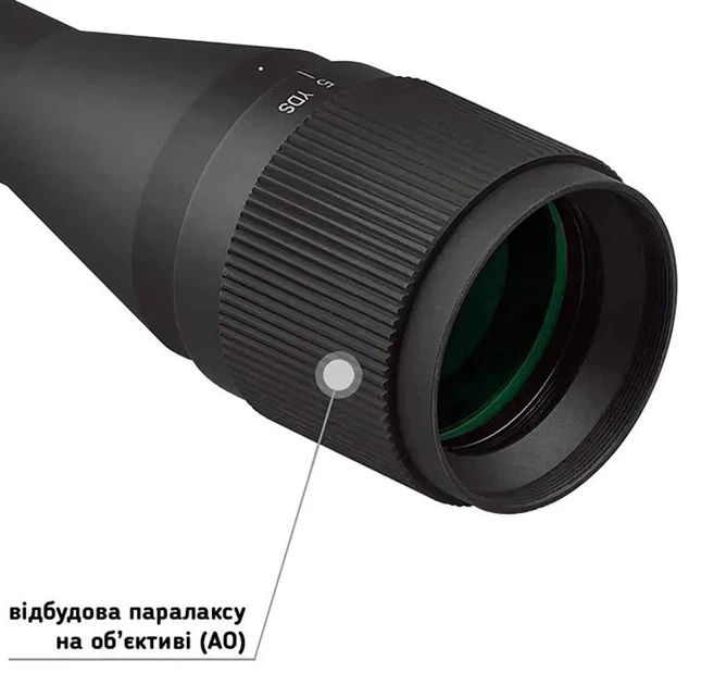 Оптичний приціл Discovery Optics MS 3-12x42 AOAC (25.4 мм, підсвічування) - Фото 3 Оптичний приціл Discovery Optics MS 3-12x42 AOAC (25.4 мм, підсвічування) - изображение 3